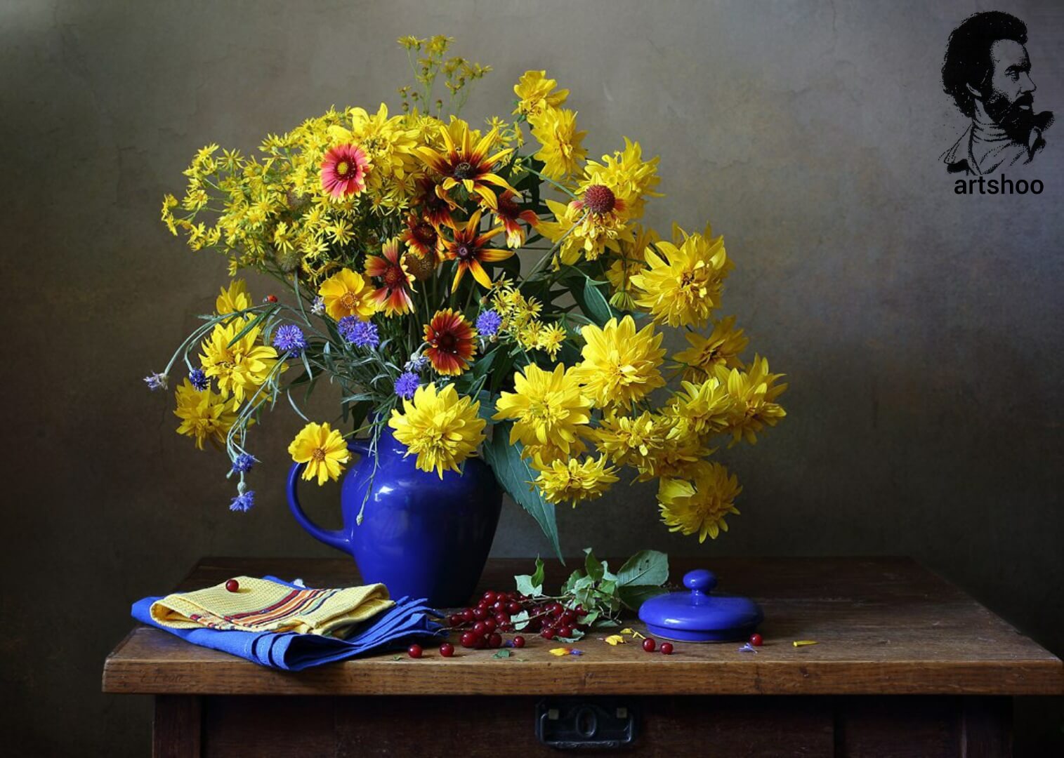 آموزش نقاشی رنگ روغن